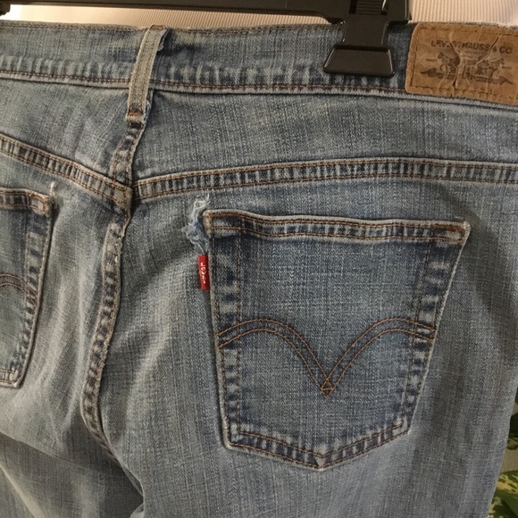 VINTAGE STRAIGHT 505 LEVI DENIM JEANS/ SIZE 12S/ LENGTH “28 - Picture 4 of 11